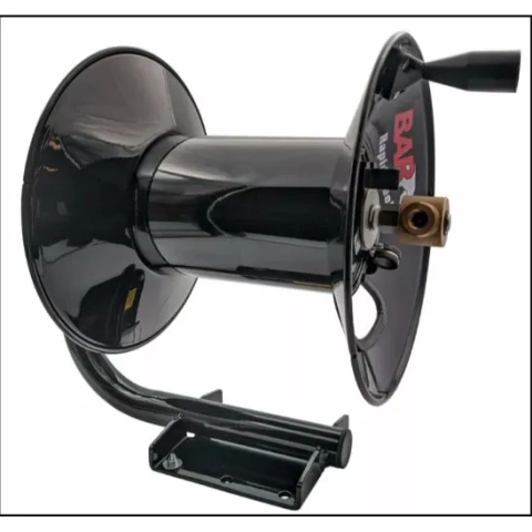 Empty Hose Reel $380\times 500\times 500$mm for $30$m $3/8$” hose; available at High Pressure Jetters QLD. (Character Count: $105$)