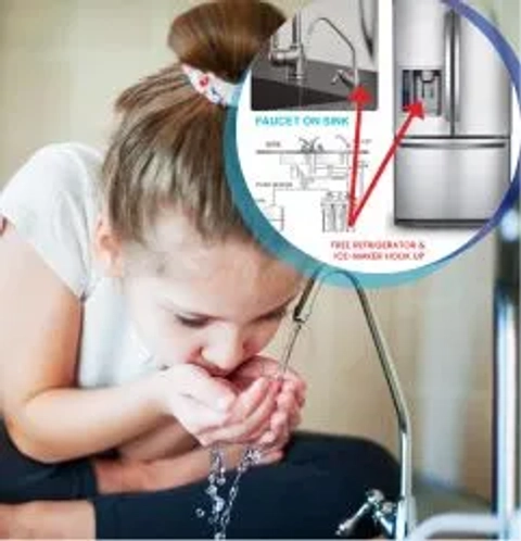 Aquatech Water Systems 5-Stage Under Sink RO Water Filter