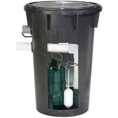 912 Simplex Side Discharge Sewage Package with M264