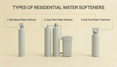 A Brief View of Water Softener Systems Types and Definition article cover 