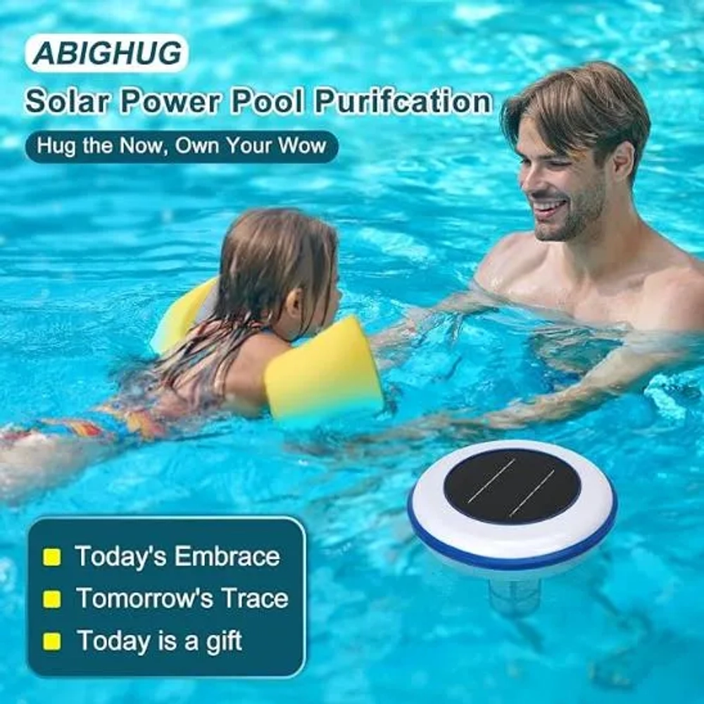 ABIGHUG 35000 Gallons Solar Pool Ionizer