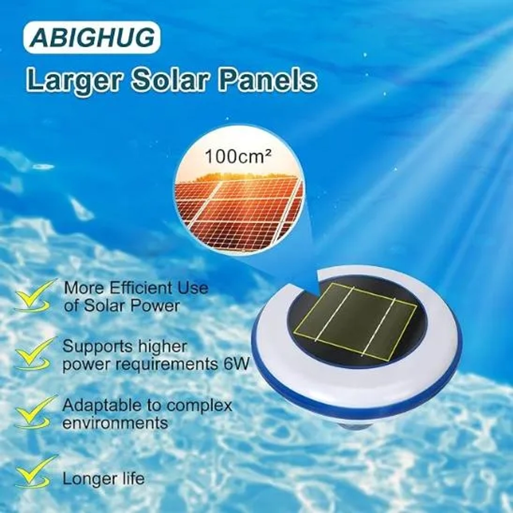 ABIGHUG 35000 Gallons Solar Pool Ionizer