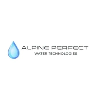 Alpine Perfect Water Technologies logo with clean, modern typography and a stylized icon representing innovative water filtration