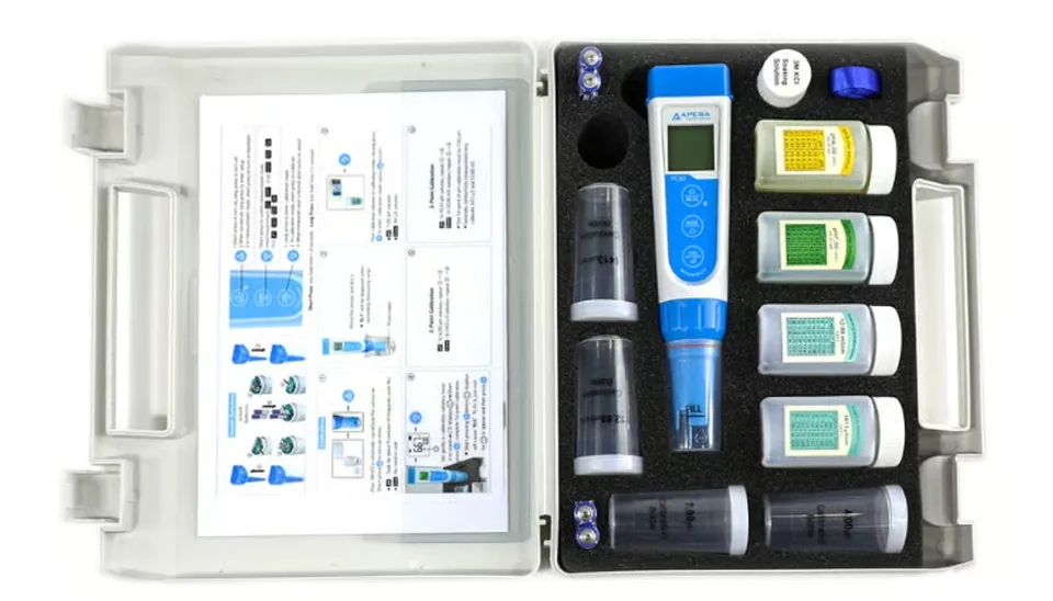 APERA INSTRUMENTS AI316 5-in-1 pHECSalinityTemp.TDS Meter, Multi-Parameter Pocket Tester Kit