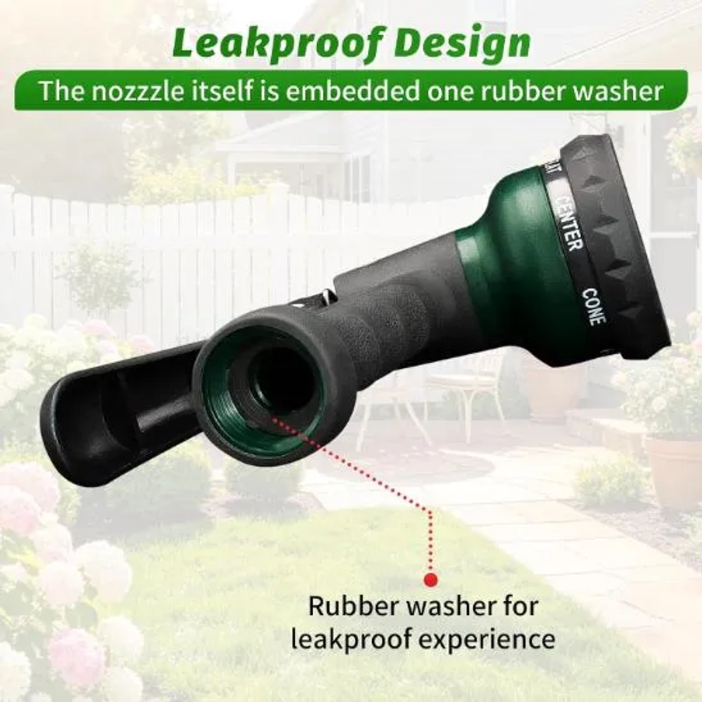 AUTOMAN 7-Patterns Garden Hose Nozzle