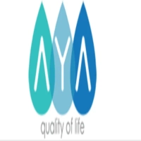 AYAWATER Systems logo in Charlotte, NC, for professional residential and commercial water treatment.