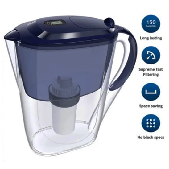 According to comments, SimPure water Filter Pitcher  had a perfect height and width for a refrigerator shelf or door and greatly fit as advertised