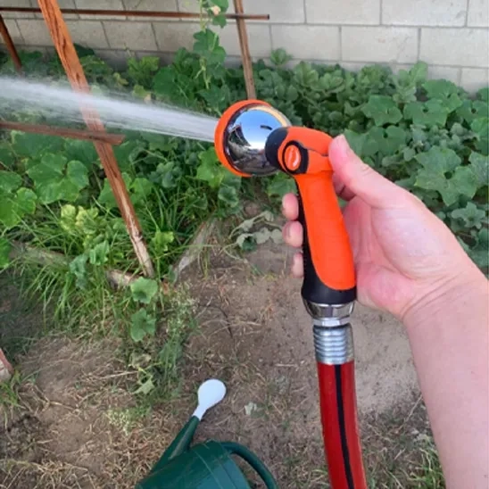 According to customers, ALMA Garden Hose Nozzle Sprayer offers solid pressure and multiple options that make watering plants much easier.