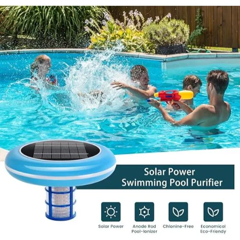 VOKPIT 45000 Gallons Solar Pool Ionizer