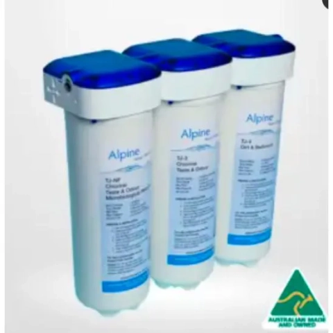 Alpine 3 Stage Undersink Filter by Aqua Fresh for cleaner water with 5 faucet options