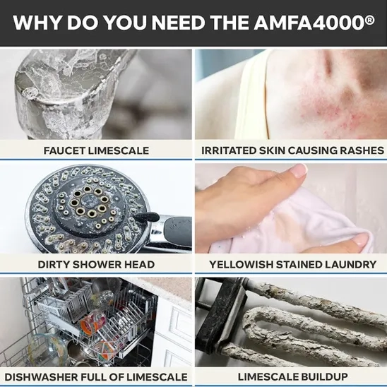 Amfa4000 Whole House electronic water magnetic descaler