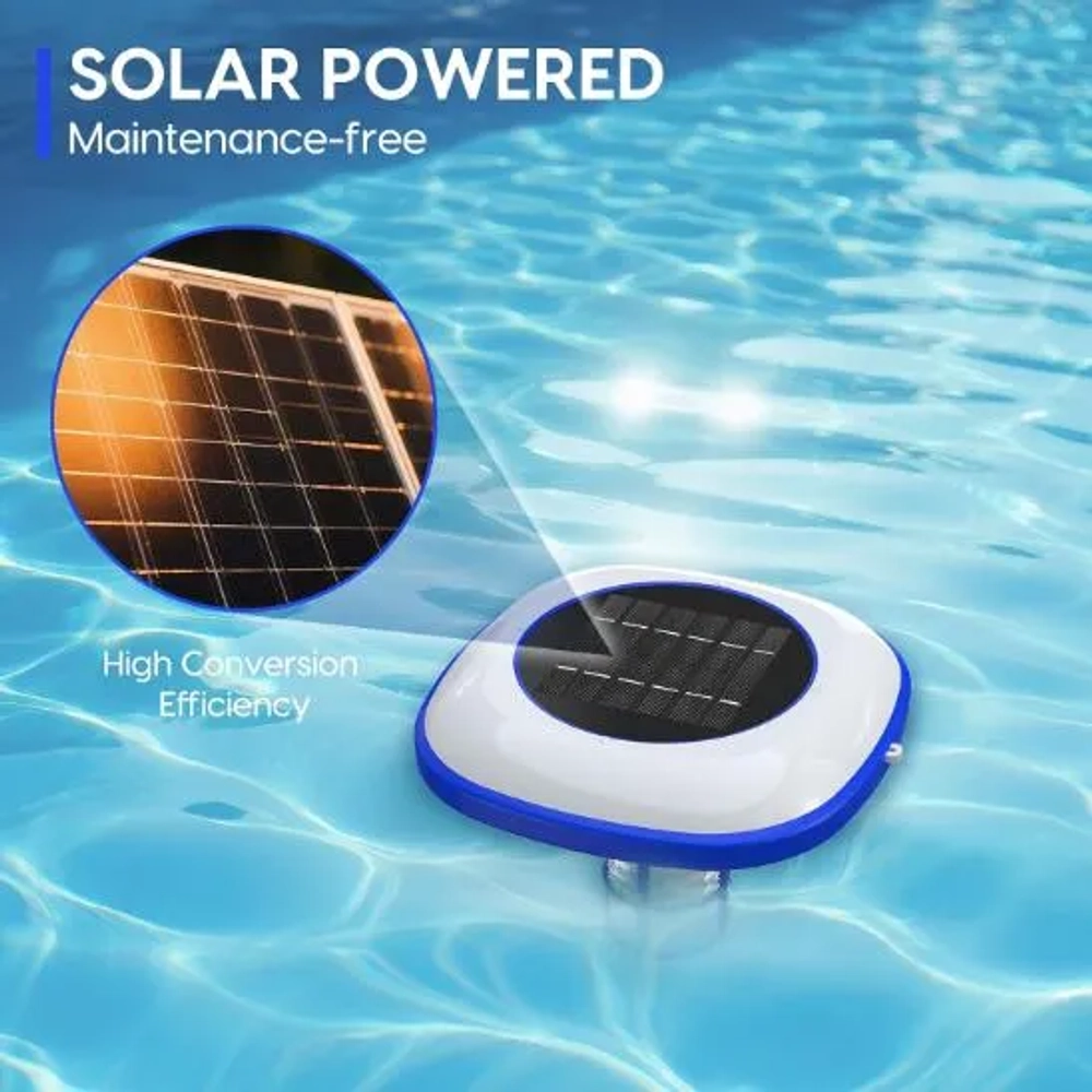 Ant-Link Solar Pool Ionizer Floating Water Cleaner