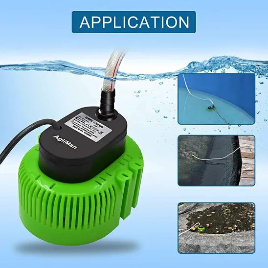 Applications of AgiiMan Pool Submersible Sump Pump