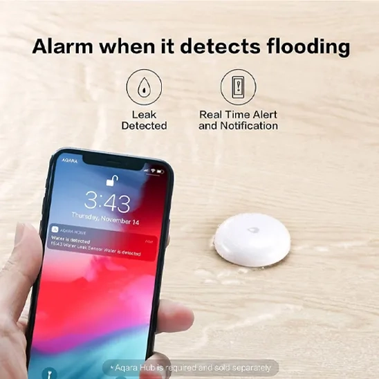  Aqara Smart Water Leak Detector Sensor