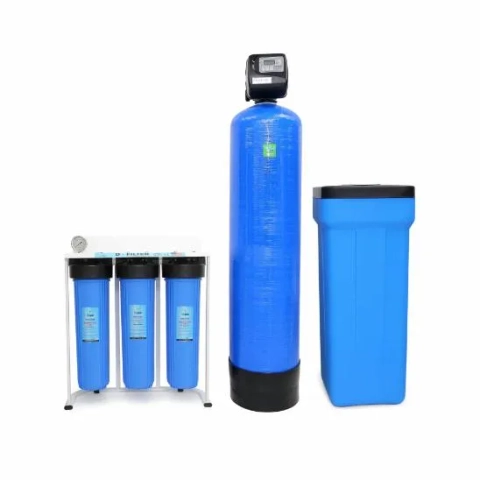 Aqua Prince 3-Stage Jumbo Water Softener system designed for hard water treatment and filtration