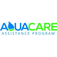 AquaCare Assistance Program logo symbolizing reliable water purification and filtration services.