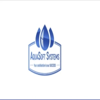 Aqua Soft whole-house water softener, reducing hard minerals, chlorine, and heavy metals with advanced multi-stage filtration.