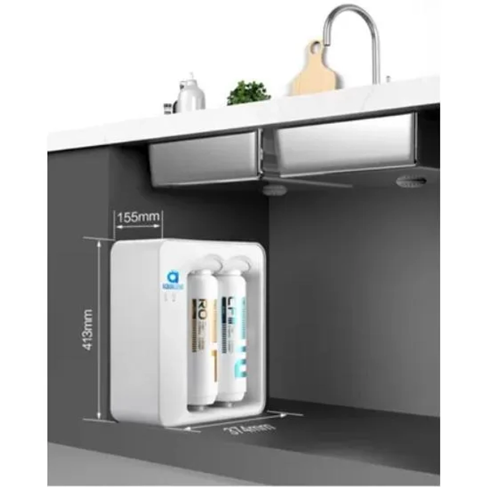 Installed Aquagene Angel 600 GPD reverse osmosis system by Silver Corner Trading for high-capacity clean drinking water filtration UAE