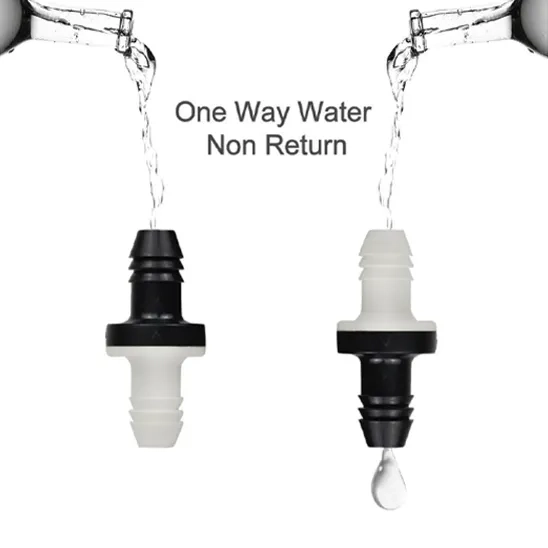 one-way water, no return BBTUS Check Valve.