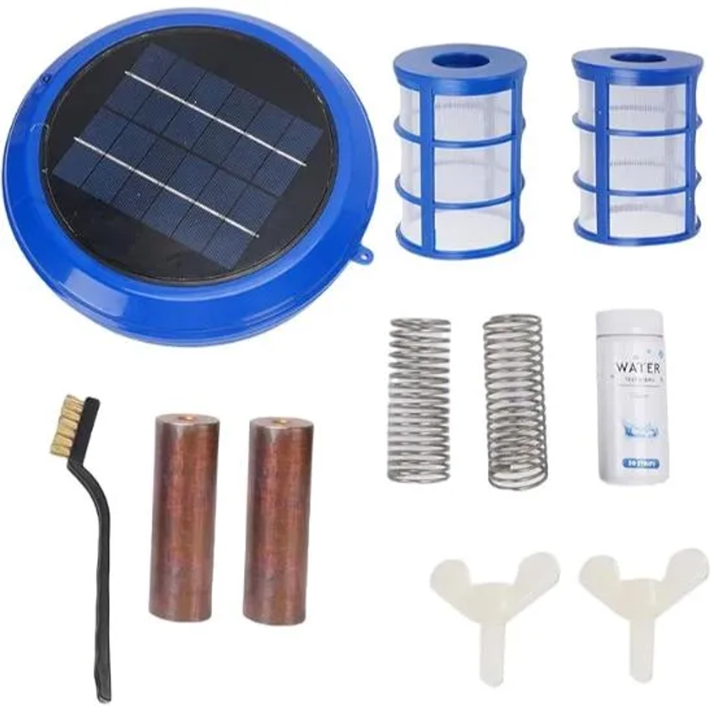 BTSEURY Solar Pool Ionizer with Copper Ion Technology