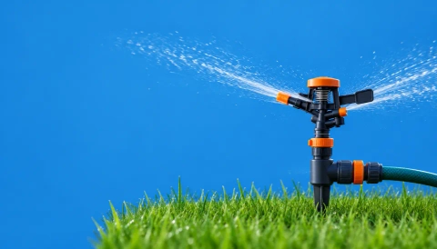 Garden/Lawn Irrigation with 7 Best Rotating Sprinklers