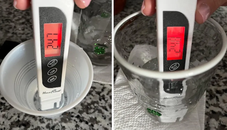 Brita Countertop Filter System no difference in the water quality