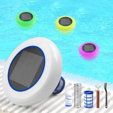 Bsteciar 35000 Gallan Solar Pool Ionizer-Floating Water Maintenance