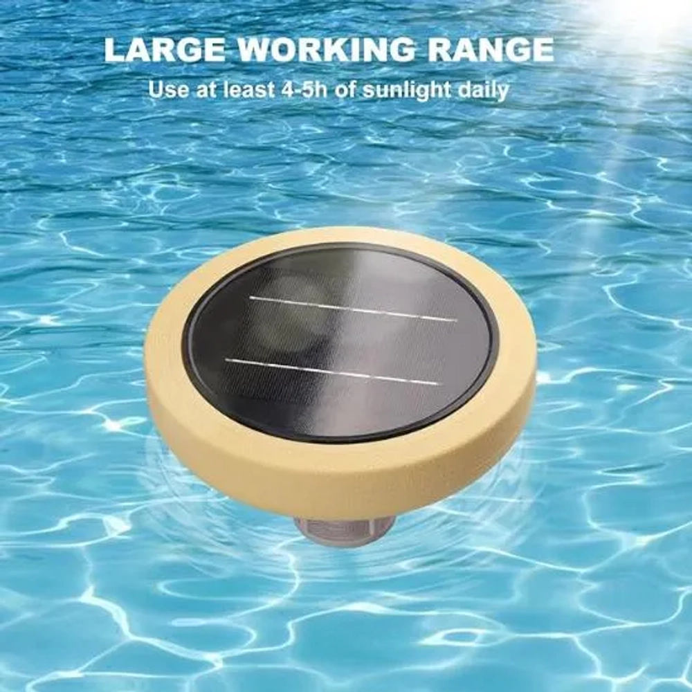 Bsteciar Solar Pool Ionizer for Above Ground
