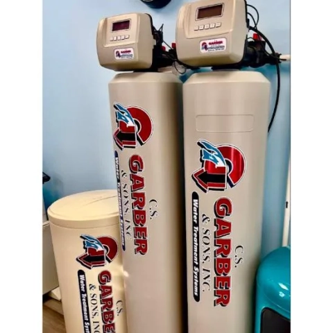 C.S. Garber & Sons water softener system providing advanced water conditioning in Boyertown, PA.