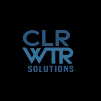 Logo for CLR WTR Solutions specializing in residential and commercial water quality.