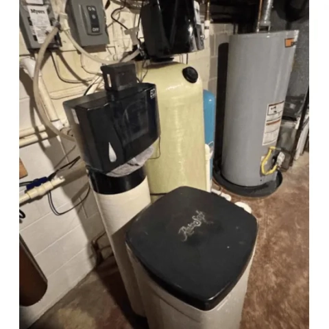 Cardinal Plumbing water softener 