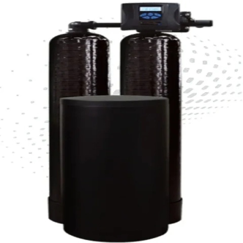 CareSoft Pro Twin water softener by WaterCare with dual-tank design for continuous soft water.