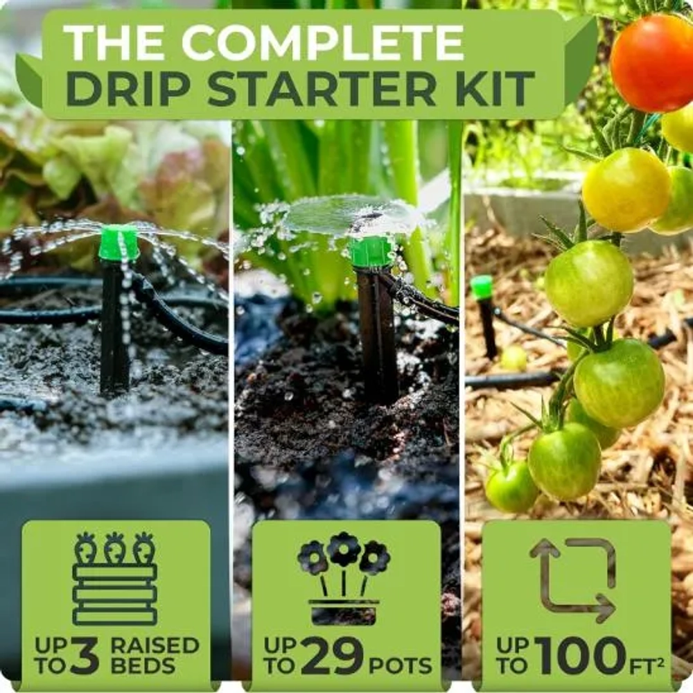 Carpathen Complete Drip Irrigation System Kit