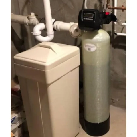 High-performance water softener system installed by Certified Water Services of Newtown, PA.