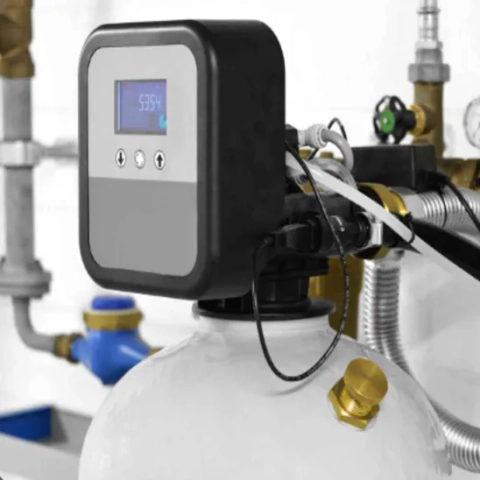 Competitive water softener