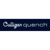 Professional brand mark for Culligan Quench of Boston, highlighting bottleless water coolers, commercial water filtration systems, and office hydration solutions
