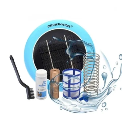 DiscoverMyStore 10000-35000 Gallons Solar Pool Ionizer 
