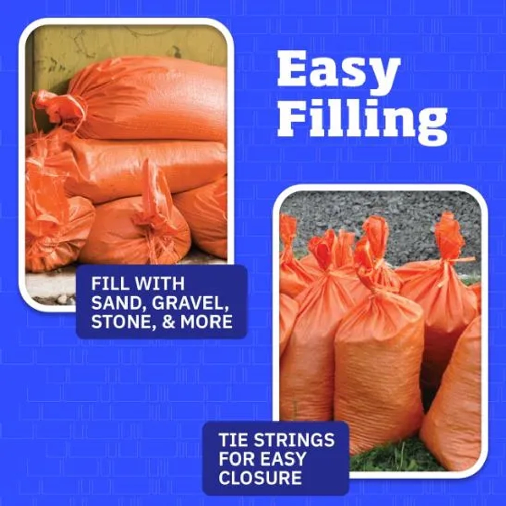 DuraSack Heavy Duty Sandbags with Ties