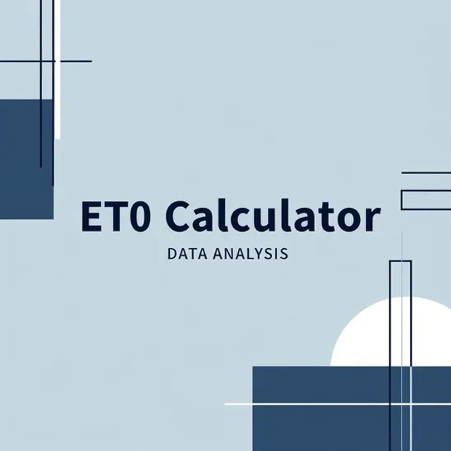 ET0 Calculator Data Analysis