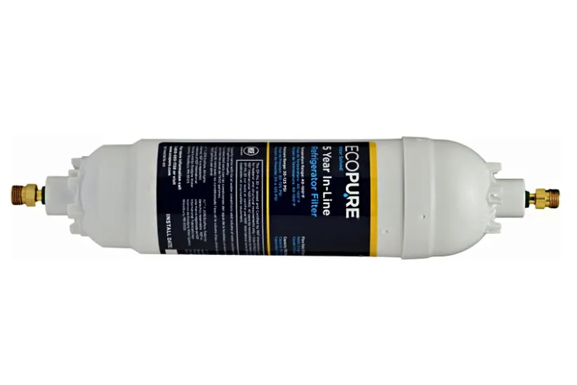 EcoPure EPINL30 5-Year refrigerator inline water filter