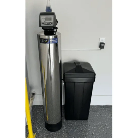 Eden Water Inc. residential water softener featuring a high-performance Pentair digital control valve