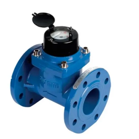 Elster R1200 paddle wheel irrigation water meter with IP68 dry register, built for harsh agricultural conditions. (Character Count: 115)