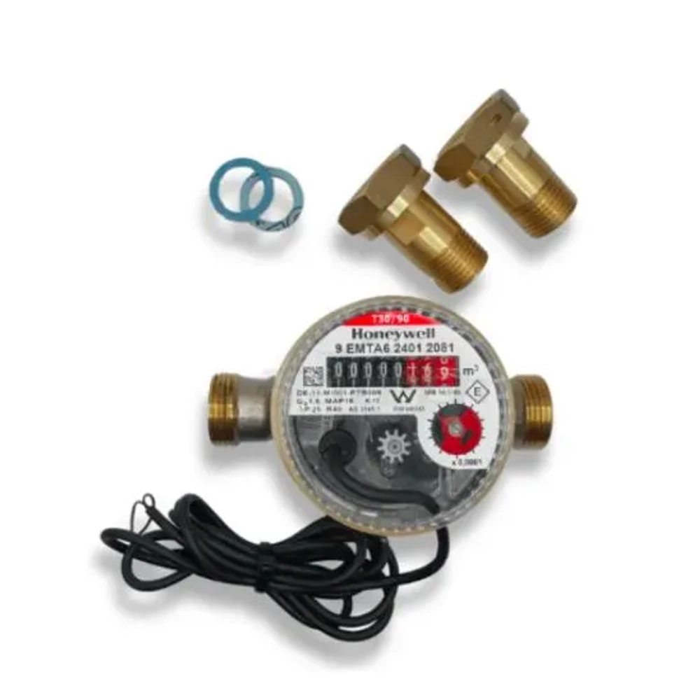 S110 Hot water meter: single-jet dry dial, measures cold (30°C) & hot (90°C) water with Q3=2.5 m³/h flow. (Character Count: 114)