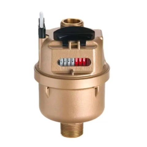 Elster V100 volumetric water meter for AMR systems, accurate in any position, NMI R-49-1 approved. (Character Count: 100)