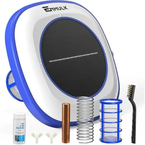 Enhulk Solar Pool Ionizer-Upgraded Copper Floating Cleaner