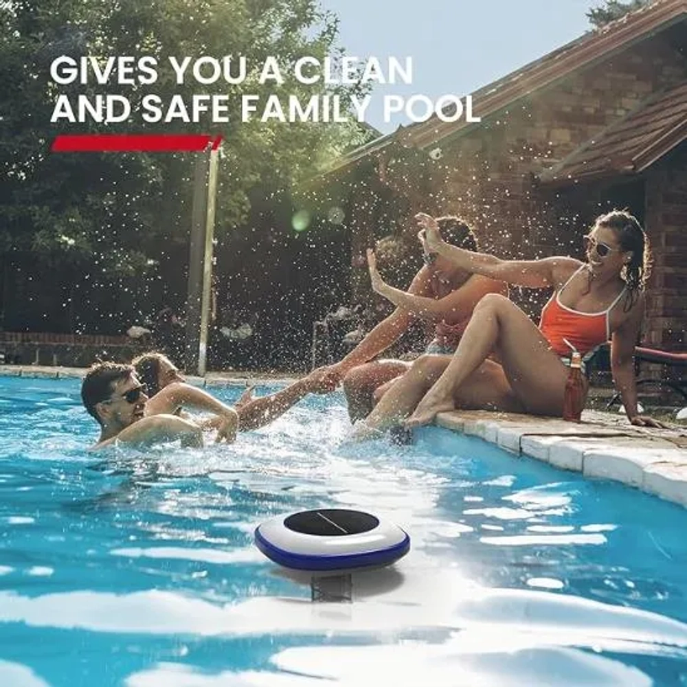 Enhulk Solar Pool Ionizer-Upgraded Copper Floating Cleaner