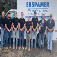 Erspamer Plumbing Inc team in North Prairie, WI, offering residential and commercial services.