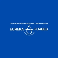 Eureka Forbes LLC official brand logo for advanced home water filtration systems in Dubai