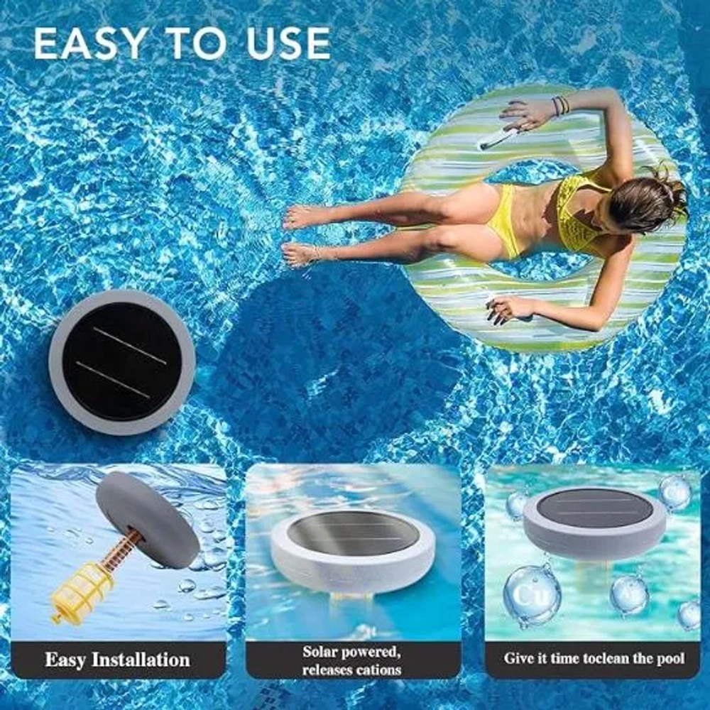 FELITH 45000 Gallons Solar Pool Ionizer