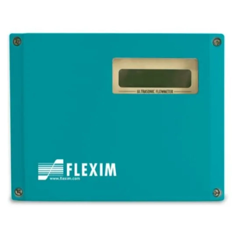 Accurate FLEXIM FLUXUS F501 non-intrusive meter for bi-directional flow measurement in water pipes. (Character Count: 106)